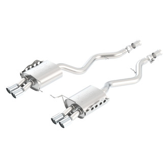 Borla® - ATAK™ Stainless Steel Axle-Back Exhaust System with Quad Rear Exit