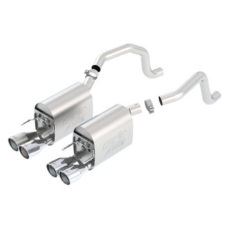 Borla® - ATAK™ Stainless Steel Axle-Back Exhaust System with Quad Rear Exit