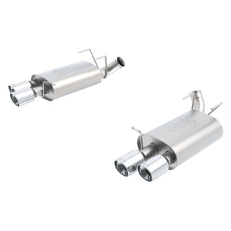 Borla® - ATAK™ Stainless Steel Axle-Back Exhaust System with Quad Rear Exit