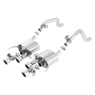Borla® - S-Type™ 304 SS Axle-Back Exhaust System with Quad Rear Exit
