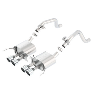 Borla® - S-Type™ 304 SS Axle-Back Exhaust System with Quad Rear Exit