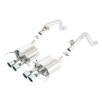 Borla® - S-Type™ 304 SS Axle-Back Exhaust System with Quad Rear Exit