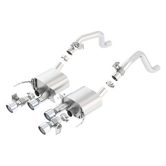 Borla® - S-Type™ 304 SS Axle-Back Exhaust System with Quad Rear Exit