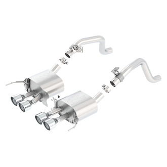 Borla® - ATAK™ 304 SS Axle-Back Exhaust System with Quad Rear Exit