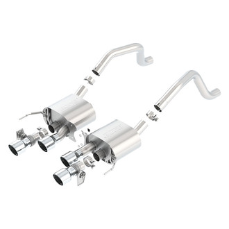Borla® - S-Type™ 304 SS Axle-Back Exhaust System with Quad Rear Exit