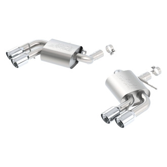 Borla® - S-Type™ Stainless Steel Axle-Back Exhaust System with Quad Rear Exit