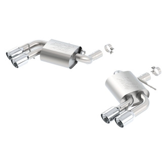 Borla® - ATAK™ Stainless Steel Axle-Back Exhaust System with Quad Rear Exit