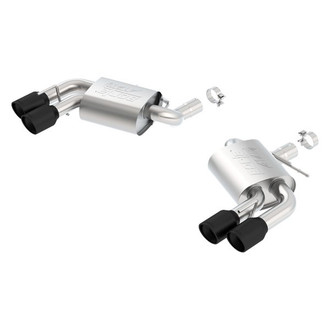 Borla® - ATAK™ Stainless Steel Axle-Back Exhaust System with Quad Rear Exit