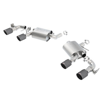 Borla® - S-Type™ Stainless Steel Axle-Back Exhaust System with Quad Rear Exit