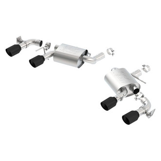 Borla® - ATAK™ Stainless Steel Axle-Back Exhaust System with Quad Rear Exit