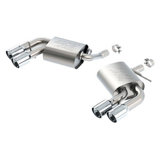 Borla® - ATAK™ Stainless Steel Axle-Back Exhaust System with Quad Rear Exit