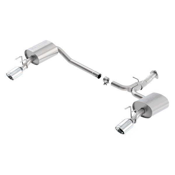 Borla® - S-Type™ Stainless Steel Axle-Back Exhaust System, Honda Accord