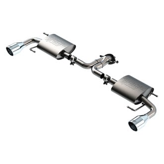 Borla® - Touring™ 304 SS Axle-Back Exhaust System with Split Rear Exit