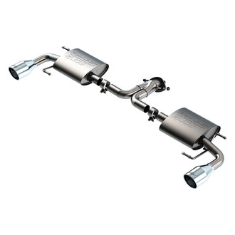 Borla® - S-Type™ 304 SS Axle-Back Exhaust System with Split Rear Exit