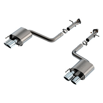 Borla® - S-Type™ 304 SS Axle-Back Exhaust System with Quad Rear Exit
