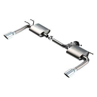 Borla® - S-Type™ 304 SS Axle-Back Exhaust System with Split Rear Exit