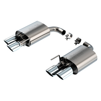 Borla® - S-Type™ 304 SS Axle-Back Exhaust System with Quad Rear Exit