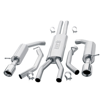 Borla® - Touring™ Stainless Steel Cat-Back Exhaust System with Split Rear Exit