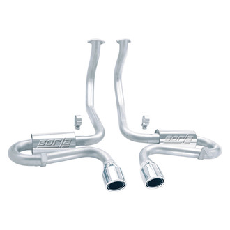 Borla® - S-Type™ Stainless Steel Cat-Back Exhaust System with Split Rear Exit