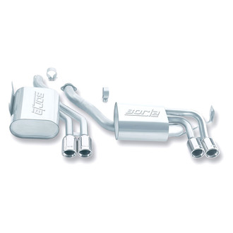 Borla® - S-Type™ Stainless Steel Cat-Back Exhaust System with Quad Rear Exit