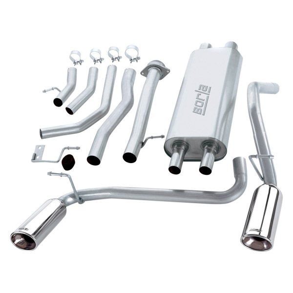 Borla® - Touring™ Stainless Steel Cat-Back Exhaust System, Hummer H2