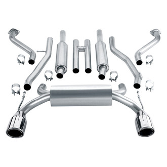 Borla® - S-Type™ Stainless Steel Cat-Back Exhaust System with Split Rear Exit