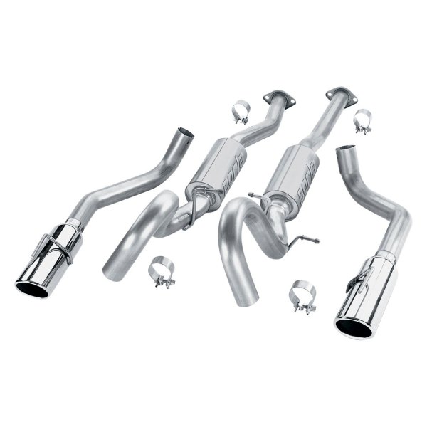 Borla® - Ford Mustang GT 2002 S-Type™ Stainless Steel Cat-Back Exhaust