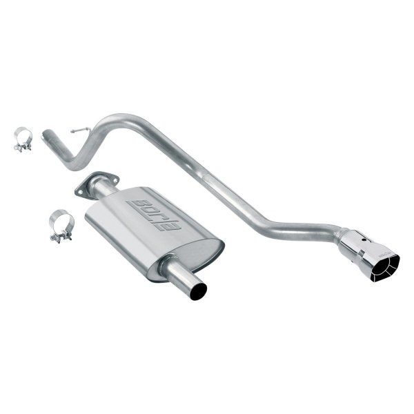 Borla® - Touring™ Stainless Steel Cat-Back Exhaust System, Jeep Cherokee