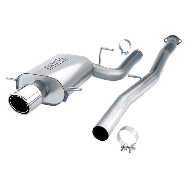 Borla® - S-Type™ Stainless Steel Cat-Back Exhaust System, Subaru WRX
