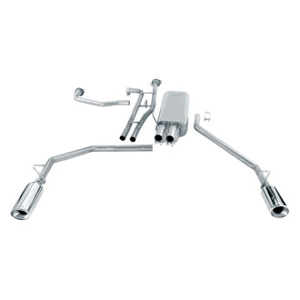 Borla® - Touring™ Stainless Steel Cat-Back Exhaust System with Split Rear Exit