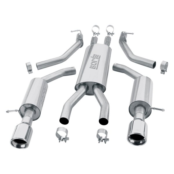 Borla® - Touring™ Stainless Steel Cat-Back Exhaust System, Ford Thunderbird