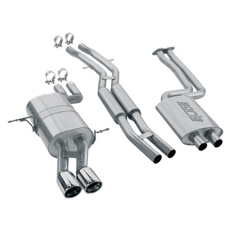 Borla® - S-Type™ Stainless Steel Cat-Back Exhaust System with Dual Rear Exit
