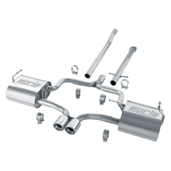 Borla® - Touring™ Stainless Steel Cat-Back Exhaust System, Mini Cooper