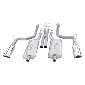 Borla® - S-Type™ Stainless Steel Cat-Back Exhaust System with Split Rear Exit