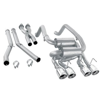 Borla® - S-Type™ Stainless Steel Cat-Back Exhaust System with Quad Rear Exit