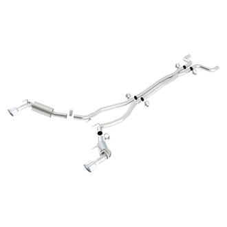 Borla® - S-Type™ Stainless Steel Cat-Back Exhaust System with Split Rear Exit