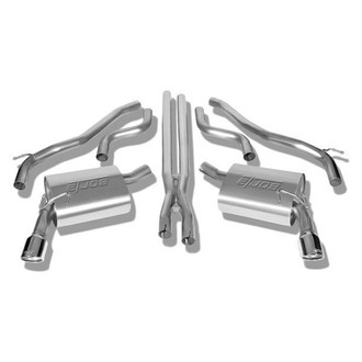Borla® - Touring™ Stainless Steel Cat-Back Exhaust System with Split Rear Exit