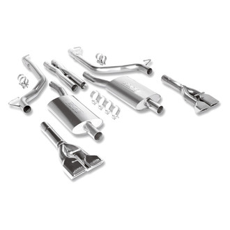 Borla® - Touring™ Stainless Steel Cat-Back Exhaust System with Quad Rear Exit