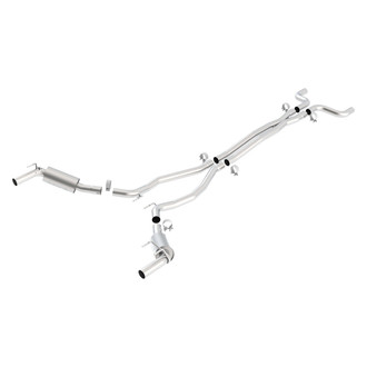 Borla® - S-Type™ Stainless Steel Cat-Back Exhaust System with Split Rear Exit