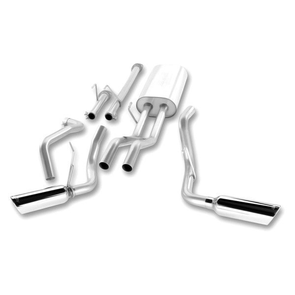Borla® - Touring™ Stainless Steel Cat-Back Exhaust System, Toyota Tundra