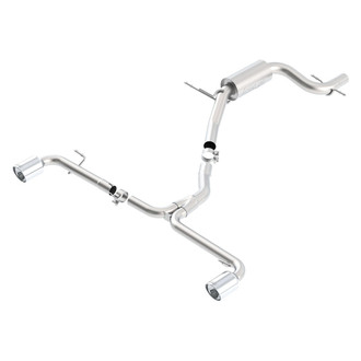 Borla® - S-Type™ Stainless Steel Cat-Back Exhaust System with Split Rear Exit