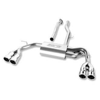 Borla® - S-Type™ Stainless Steel Cat-Back Exhaust System with Quad Rear Exit