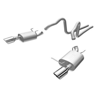 Borla® - S-Type™ Stainless Steel Cat-Back Exhaust System with Split Rear Exit
