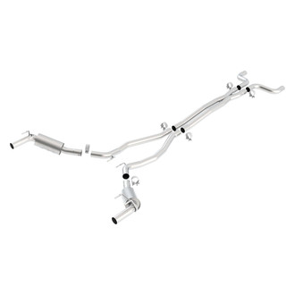 Borla® - ATAK™ Stainless Steel Cat-Back Exhaust System with Split Rear Exit