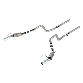 Borla® - ATAK™ Stainless Steel Cat-Back Exhaust System with Split Rear Exit