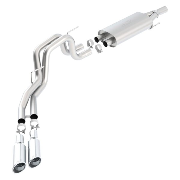 Borla® - S-Type™ Stainless Steel Cat-Back Exhaust System, Ford F-150
