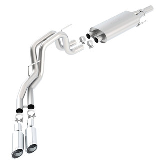 Borla® - S-Type™ Stainless Steel Cat-Back Exhaust System with Dual Side Exit