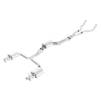 Borla® - S-Type™ Stainless Steel Cat-Back Exhaust System with Quad Rear Exit