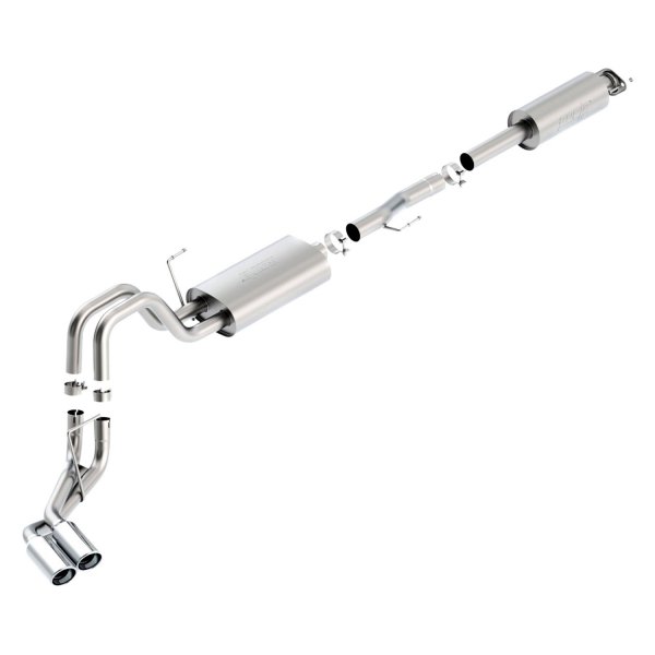 Borla® - Touring™ Stainless Steel Cat-Back Exhaust System, Ford F-150