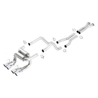 Borla® - ATAK™ Stainless Steel Cat-Back Exhaust System with Quad Rear Exit